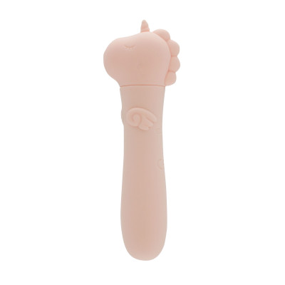 Вібратор-єдиноріжка Unihorn USB Bullet - Heart Throb, віброкуля, USB-зарядка