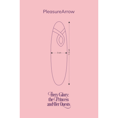 Вібратор FairyGasm PleasureArrow green