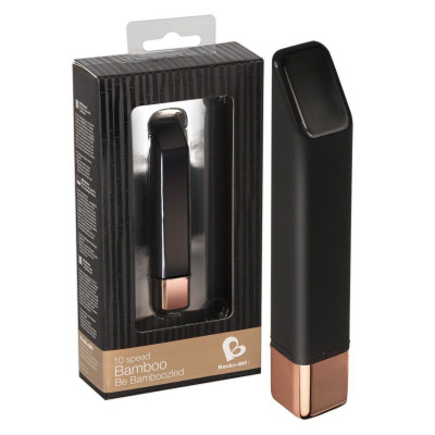 Вибратор Rocks Off Bamboo Noir Gold