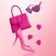 Вібратор-серце Rianne S: Heart Vibe Rose, 10 режимів роботи, медичний силікон, подарункова упаковка-3