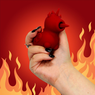 Вібратор-єдиноріжка Unihorn - Blaze Diablo, пестливий язичок