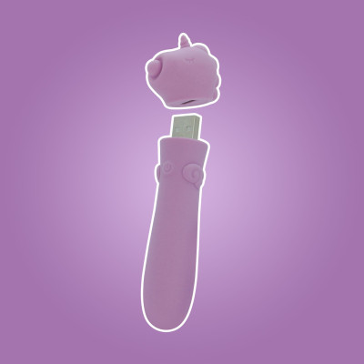 Вібратор-єдиноріжка Unihorn USB Bullet - Karma Lilac, віброкуля, USB-зарядка