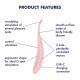 Вібратор Satisfyer Tip Tease Rose-5