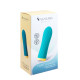 Віброкуля S Pleasures Bullets Twist & Shout Turquoise, бірюзова, ребриста поверхня, 10 режимів-2
