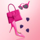 Вібратор-серце Rianne S: Heart Vibe Purple, 10 режимів роботи, медичний силікон, подарункова упаковк-3