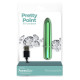 Віброкуля PowerBullet - Pretty Point Rechargeable Bullet Teal-5