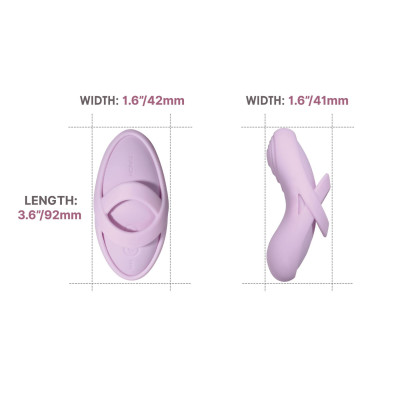 Кліторальний вібратор Svakom Echo 2 Pink Lilac
