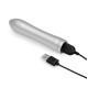 Вібратор DOXY BULLET SILVER-2