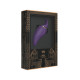 Вібратор 2в1 з язичком Zalo — Hero Twilight Purple, кристал Swarovski-8