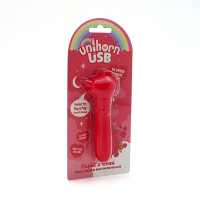 Вібратор-єдиноріжка Unihorn USB Bullet - Cupid's Beau, віброкуля, USB-зарядка