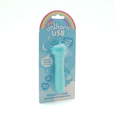 Вібратор-єдиноріжка Unihorn USB Bullet - Mount'n Peak, віброкуля, USB-зарядка