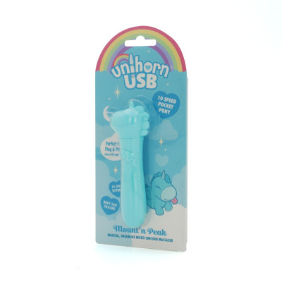Вібратор-єдиноріжка Unihorn USB Bullet - Mount'n Peak, віброкуля, USB-зарядка
