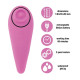 Пульсатор для клітора плюс вібратор FeelzToys - FemmeGasm Tapping & Tickling Vibrator Pink-2