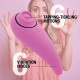 Пульсатор для клітора плюс вібратор FeelzToys - FemmeGasm Tapping & Tickling Vibrator Pink-3