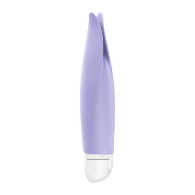 Вібратор з пелюстками Fun Factory VOLITA purple, компактний, дуже тихий, на батарейках