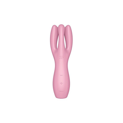 Кліторальний вібратор Satisfyer Threesome 3 Pink з трьома пальчиками