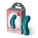 Накладний вібратор Fun Factory LAYA III Bottle Green, ефект постукування пальцем-5