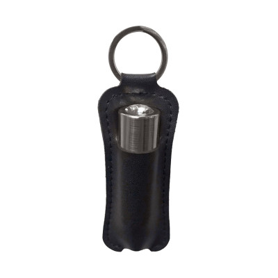 Віброкуля PowerBullet - First-Class Bullet 2.5" with Key Chain Pouch, Gun Metal