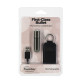 Віброкуля PowerBullet - First-Class Bullet 2.5" with Key Chain Pouch, Gun Metal-5