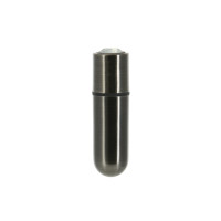 Віброкуля PowerBullet - First-Class Bullet 2.5" with Key Chain Pouch, Gun Metal