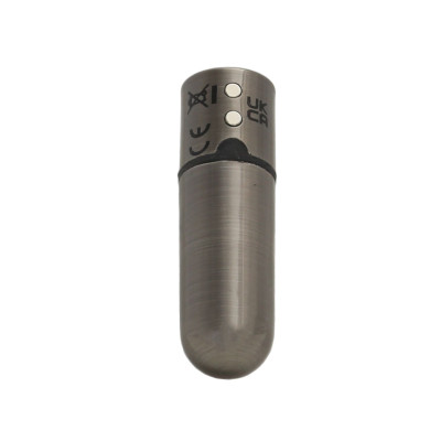 Віброкуля PowerBullet - First-Class Bullet 2.5" with Key Chain Pouch, Gun Metal