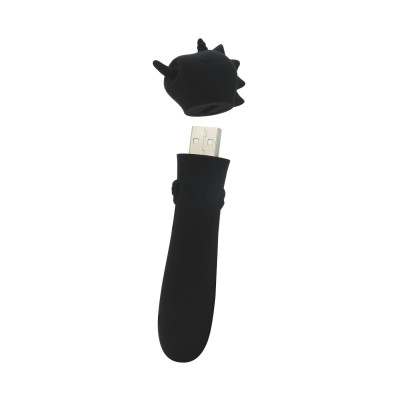 Вібратор-єдиноріжка Unihorn USB Bullet - Wild Spirit, віброкуля, USB-зарядка