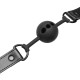 Кляп Bedroom Fantasies Ball Gag Breathable Silicone - Black-3