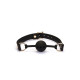 Кляп Liebe Seele Black Organosilicon Ball Gag-1