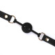 Кляп Liebe Seele Black Organosilicon Ball Gag-4