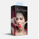 Кляп силіконовий Feral Feelings Silicon Ball Gag White/Red, білий ремінець, червона кулька-2