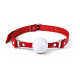 Кляп силіконовий Feral Feelings Silicon Ball Gag Red/White, червоний ремінець, біла кулька