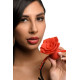 Кляп Master Series Blossom Silicone Rose Gag - Red-7