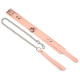Нашийник із повідцем Liebe Seele Dark Candy Pink Collar with Leash-2
