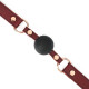 Кляп Liebe Seele Wine Red Ball Gag-2