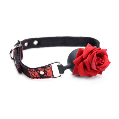 Кляп Master Series Eye-Catching Ball Gag With Rose