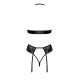 Комплект Kissable Bondage Kiss Set Black L/XL-9