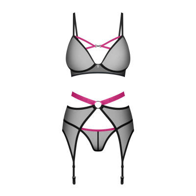Комплект Obsessive Novenes 3-pcs set XL/2XL