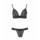 Комплект білизни GLAMISS SET black L/XL - Passion Exclusive-2