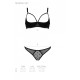 Комплект MARINA SET WITH OPEN BRA black XXL/XXXL - Passion-4