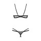 Комплект Obsessive Nutris 2-pcs crotchless set XS/S-3
