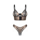 Комплект Obsessive Soranna top & crotchless thong S/M-4