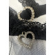 Комплект Passion BELISSANA SET black L-9