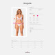 Еротичний комплект Obsessive Heavenlly 2-pcs set XS/S, бюстгальтер і танга-4