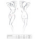 Комплект білизни MELISSA BIKINI black S/M - Passion: ліф зі шнурівкою і трусики стрінги-6