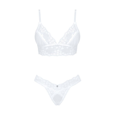 Еротичний комплект Obsessive Heavenlly 2-pcs set M/L, бюстгальтер і танга