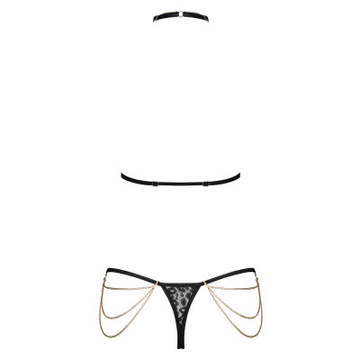 Obsessive Pantheria 2-pcs set black L/XL