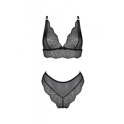 Комплект Passion AMBERLY SET black L/XL
