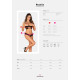 Комплект Obsessive Roxelia 2-pcs crotchless set XS/S-4