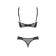 Комплект Obsessive Roxelia 2-pcs crotchless set XS/S-3
