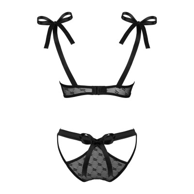 Obsessive Obsessivia 2-pcs set black S/M Obsessive Obsessivia 2-pcs set black S/M